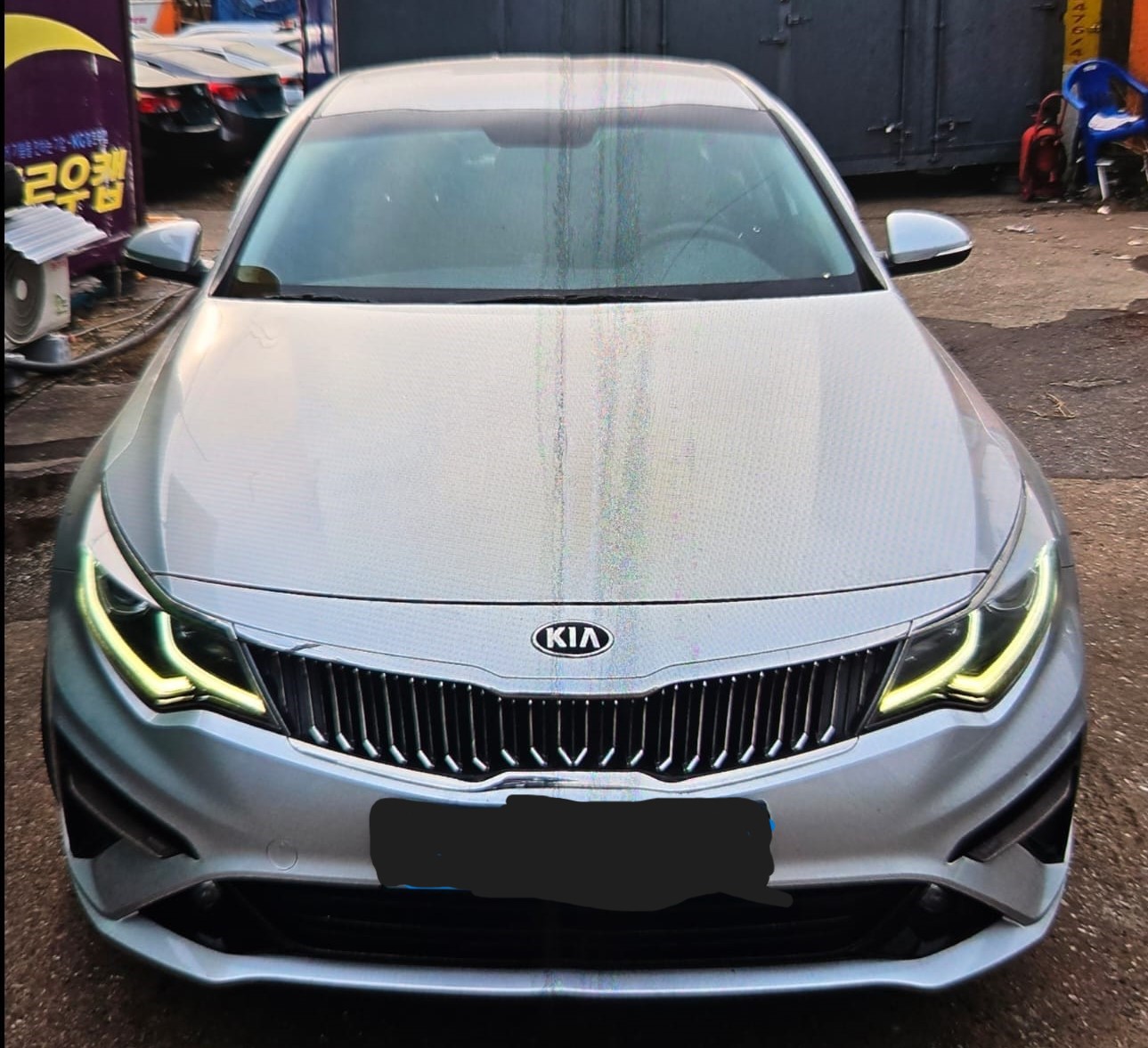carros - KIA K5 2020 GRIS 3