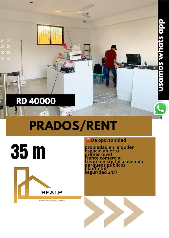 oficinas y locales comerciales - Local en primer nivel prados 0