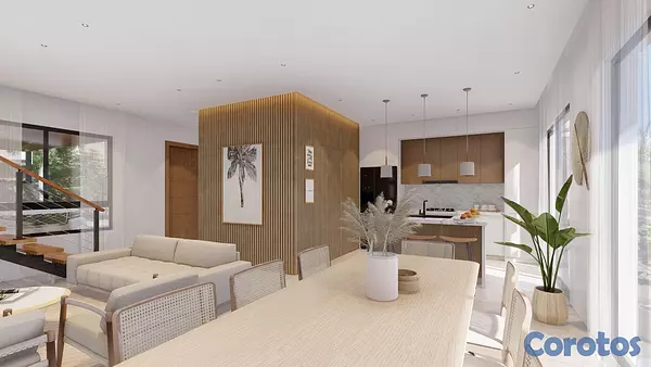 casas vacacionales y villas - Villa Casa en Venta Construcción en Vista Cana, Punta Cana 10
