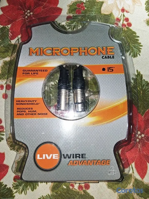 accesorios para electronica - Cable para microfono XLR 15 NUEVO  4