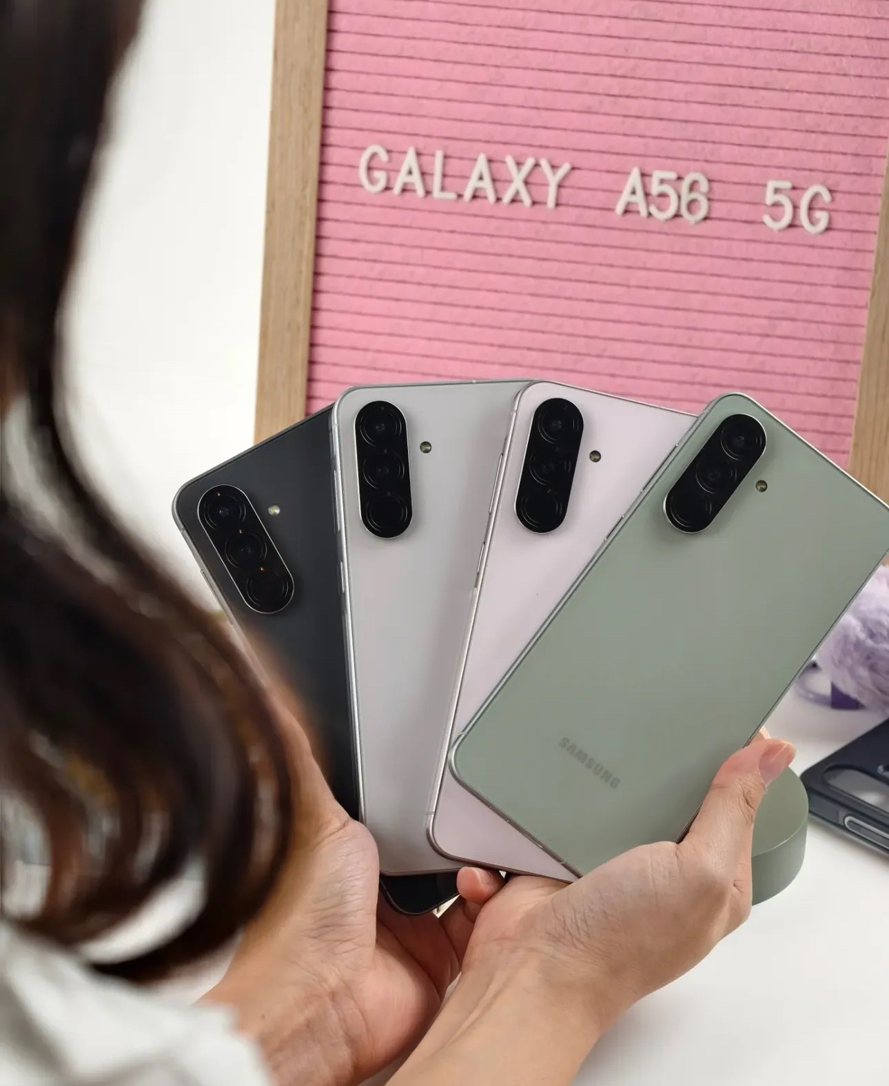 celulares y tabletas - Samsung Galaxy A56 6.7” 256GB RAM 12GB 50MP 5000mAh Sellados  1