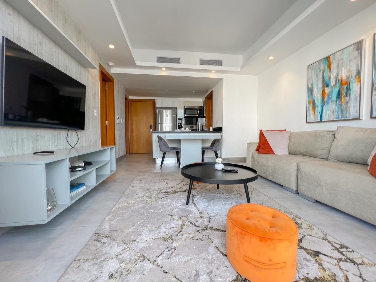 apartamentos - Apartamento de 1 habitación, amueblado en Piantini  0