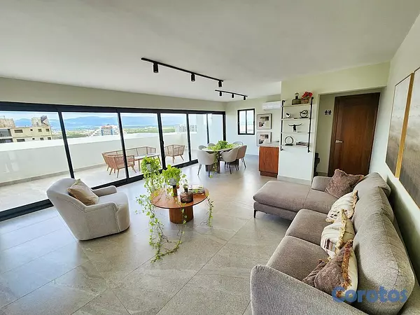 apartamentos - TORRE DOS HABITACIONES ROOFTOP Y GIMNASIO LAS PALO 2