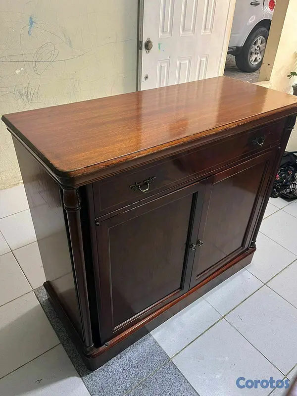 muebles y colchones - CREDENZA EN CAOBA Y ROBLE  4