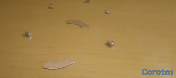 equipos profesionales - 5 imanes de neodimio fuertes + 1 gratis (fracturado) para DYI o sujetar 3