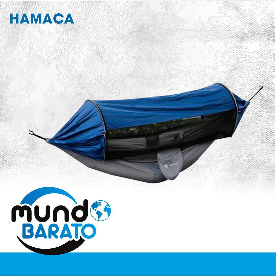 deportes - HAMACA PARA 2 PERSONAS SOPORTA 250KG CON MOSQUITERO 0