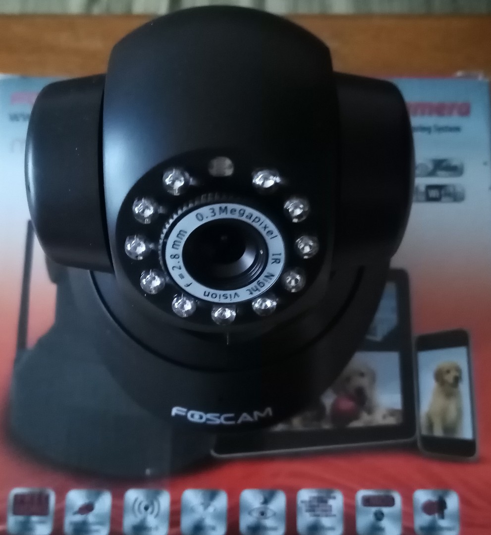 camaras y audio - Dos (2) cámaras IP (WiFi) para vigilancia y seguridad 0