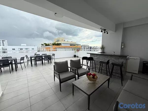 apartamentos - vendo Evaristo Morales dos habitacion2.5 baños dos parque balcón servicio  12