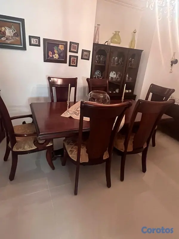 muebles y colchones - Vendo mobiliario en caoba centenaria para hogar  5