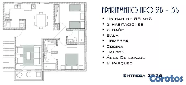 apartamentos - Apartamento en venta Santo Domingo Oeste 8