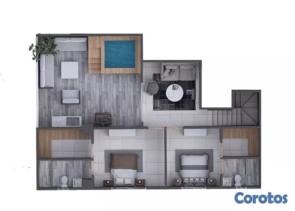 penthouses - penthouse en el Millon con plan de pago  7