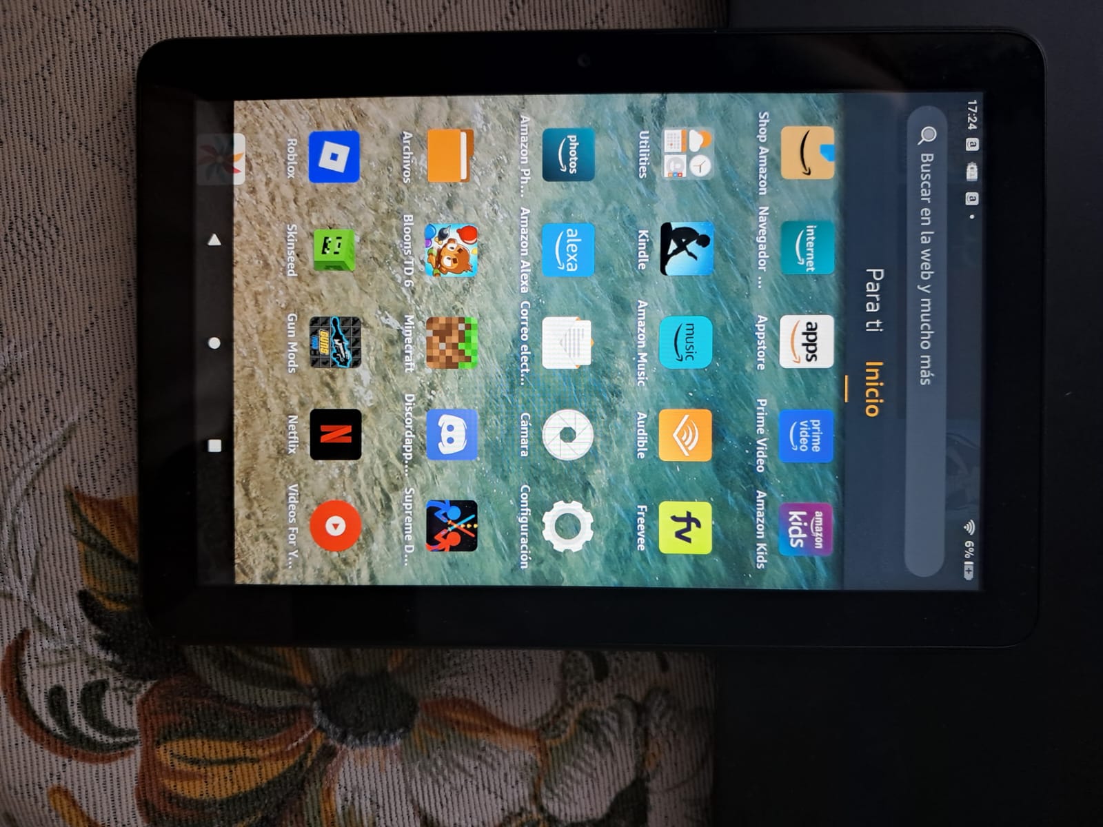 celulares y tabletas - 📱 Tablet Fire HD 8 (12.ª Gen) – ¡Usada como nueva 3