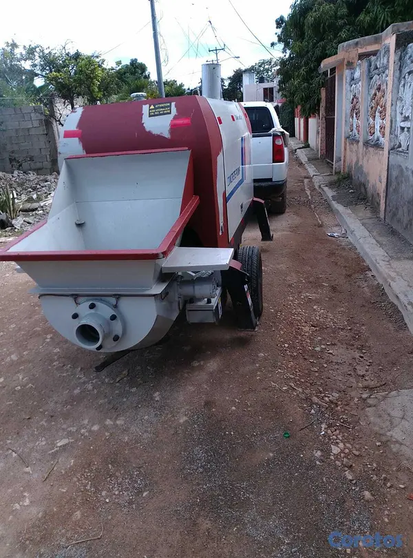 construccion e industrial - Bomba de arrastre y trompo de hormigón  6