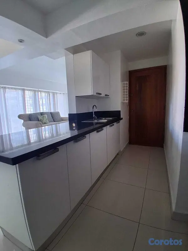 apartamentos - Apartamento Amueblado en piantini   1400 US$ con m 5