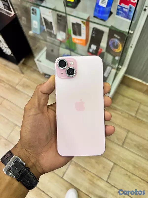 celulares y tabletas - 📱 **iPhone 15 Plus Rosado - Factory Unlock** 💕  Ve 7