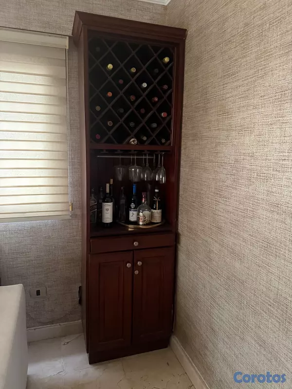 muebles y colchones - Mueble tipo Bar caoba  5