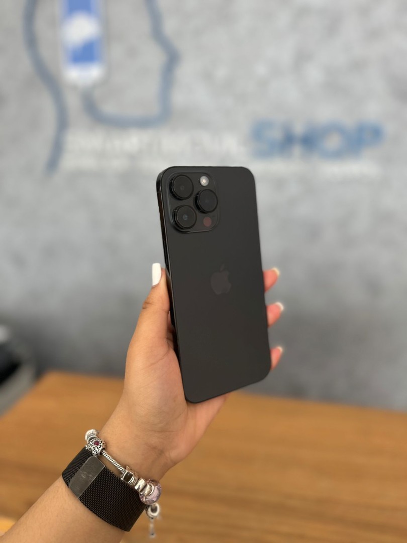 celulares y tabletas - iPhone 14 Pro Max eSim 512gb Space Black Factory Clean (Somos tienda fisica)