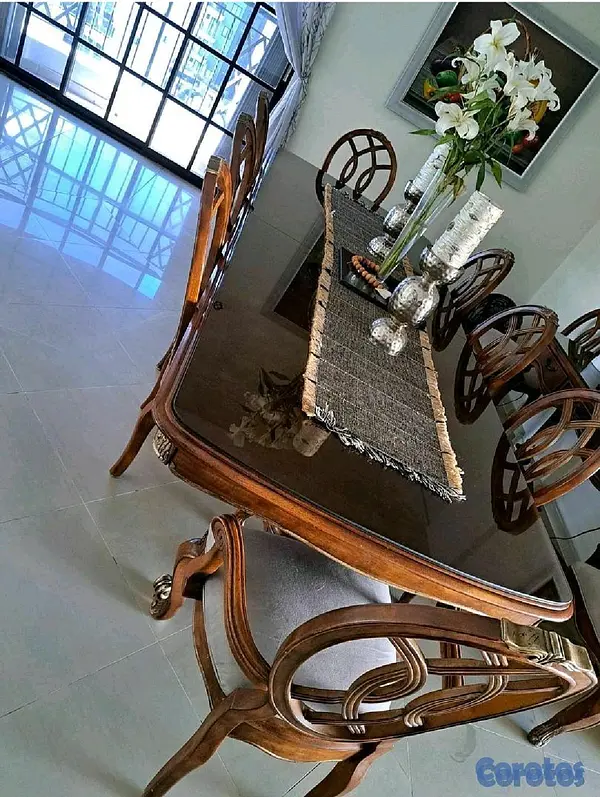 muebles y colchones - Comedor de 10 sillas  4