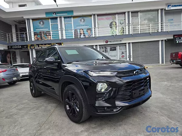 jeepetas y camionetas - CHEVROLET TRAILBLAZER 2022 NEGRO GASOLINA 2