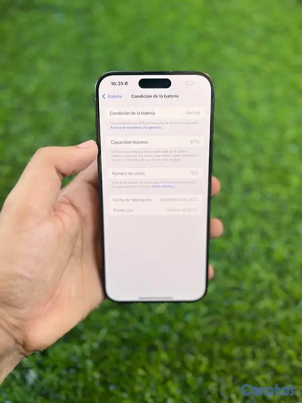 celulares y tabletas -  iPhone 15 Pro Max 256GB Factory 3
