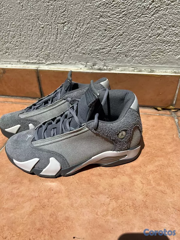 zapatos para hombre - Jordan 14 Retro Flint Grey. 8.5 4