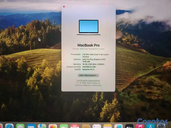computadoras y laptops - Macbook pro 2019 3