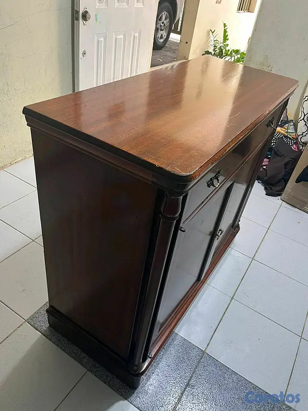 muebles y colchones - CREDENZA EN CAOBA Y ROBLE  5
