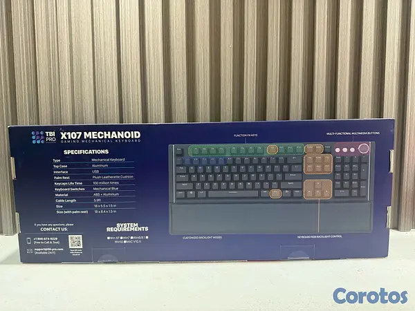 otros electronicos - Teclado Gamer Full set  3