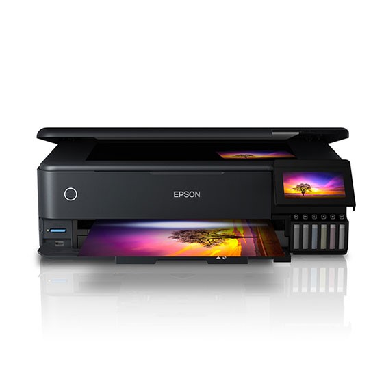 impresoras y scanners - Impresora Multifunción WiFi A3 Epson L8180 100% Fotográfica 5Bandeja Touch Envío 0