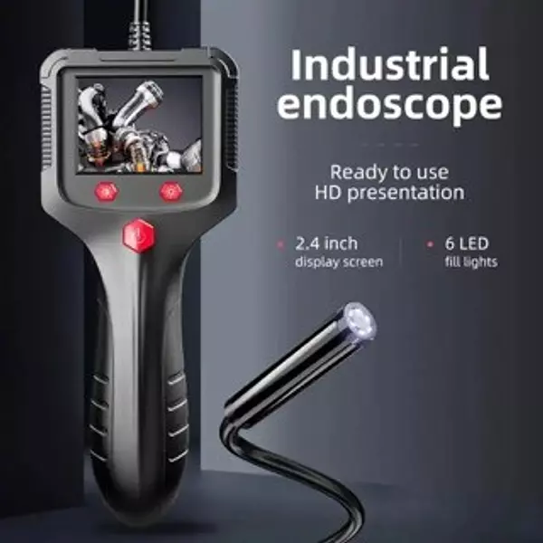 herramientas, jardines y exterior - Boroscopio, cámara endoscopio con luz, endoscopio impermeable. Recargable.
 4