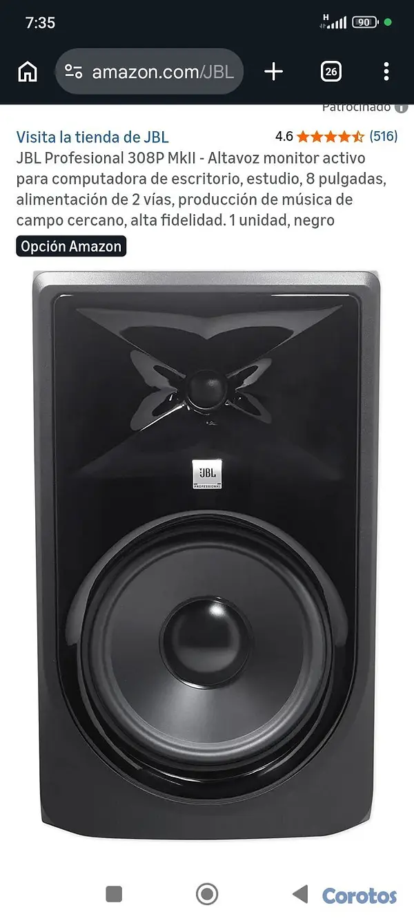 camaras y audio - JBL Profesional 308P MkII  13