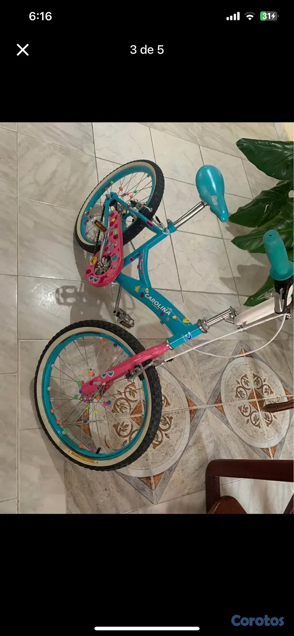 bicicletas y accesorios - Bicicleta de niña aro 20 4