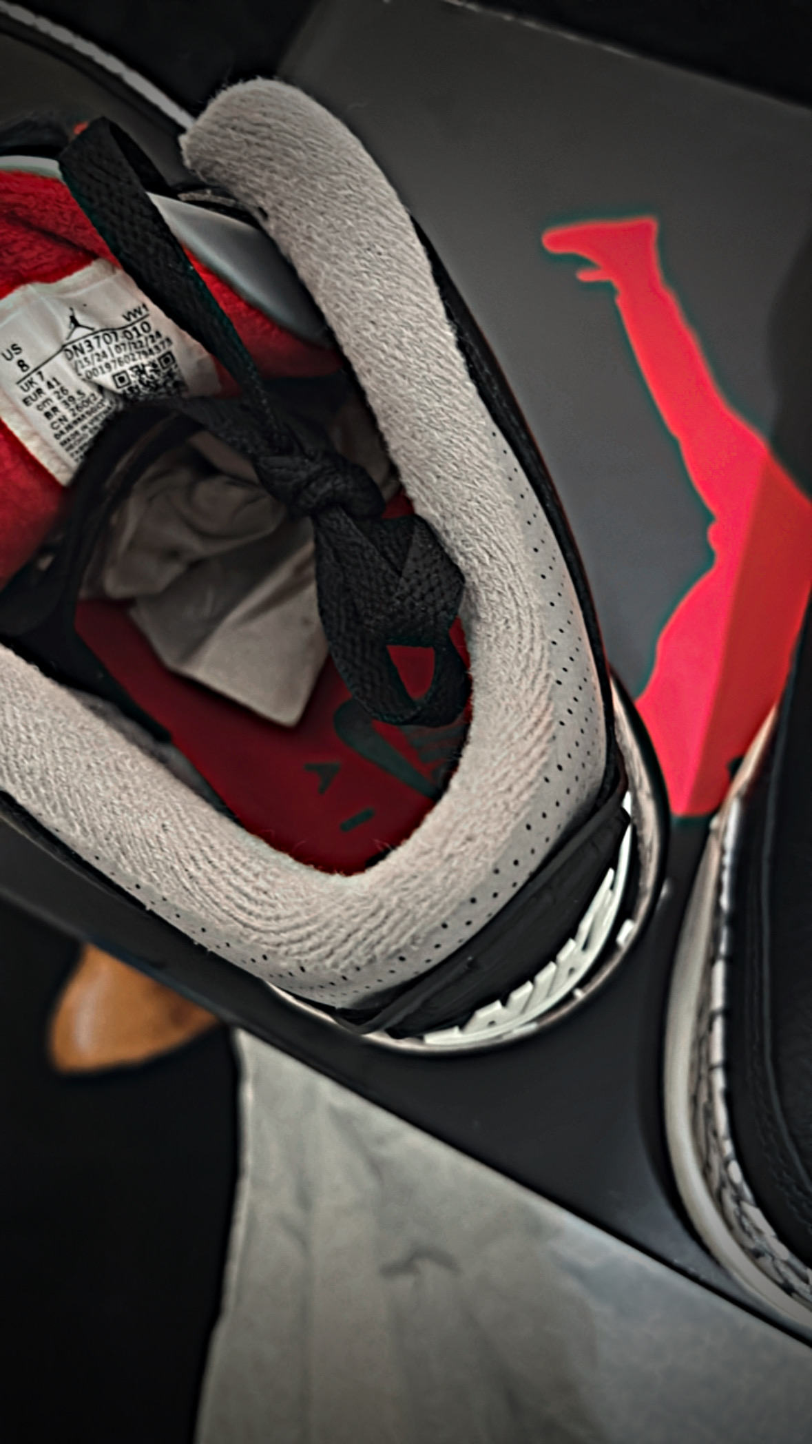 zapatos unisex - Jordan Retro 3 OG Black size 8 originales 🇺🇸 4