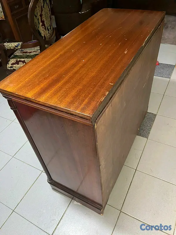 muebles y colchones - CREDENZA EN CAOBA Y ROBLE  6