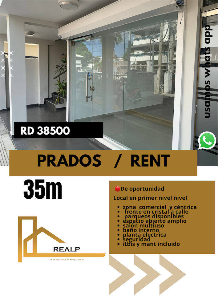 oficinas y locales comerciales - Local primer nivel Prados 0