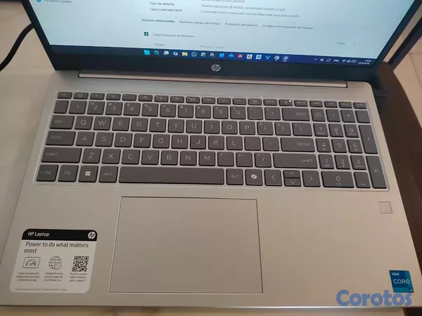 computadoras y laptops - LAPTOP HP 15 8GB RAM 250 SSD 5