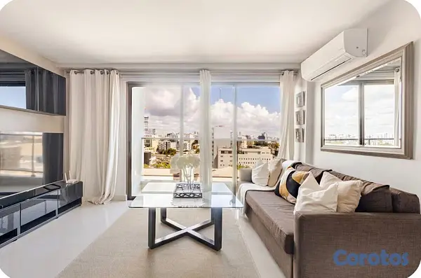 apartamentos - Apartamento en alquiler amueblado, Piantini! 3