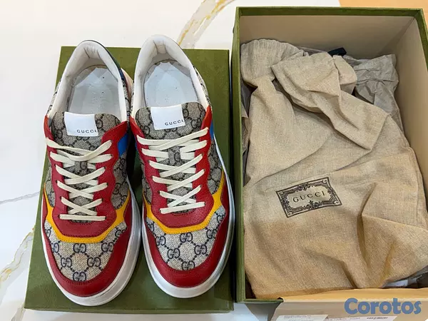 zapatos para hombre - Tenis Gucci Chunky SZ10 Como Nuevo en Caja US$ 450 2