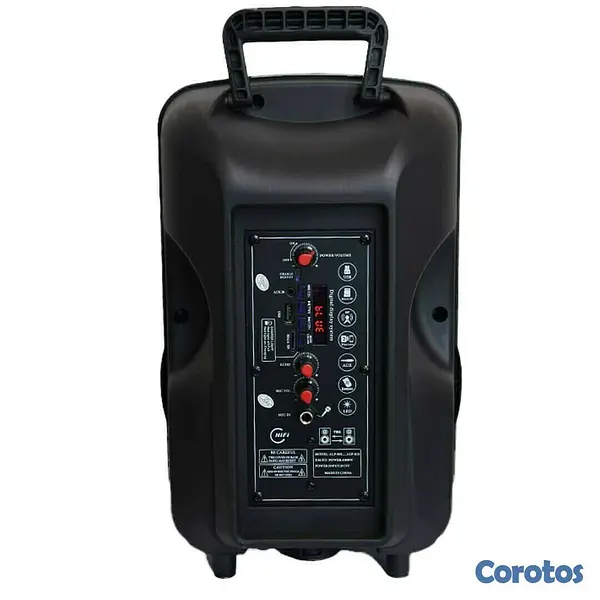 camaras y audio - Bocina de 8 pulgada ALP-801, incluye micrófono 3