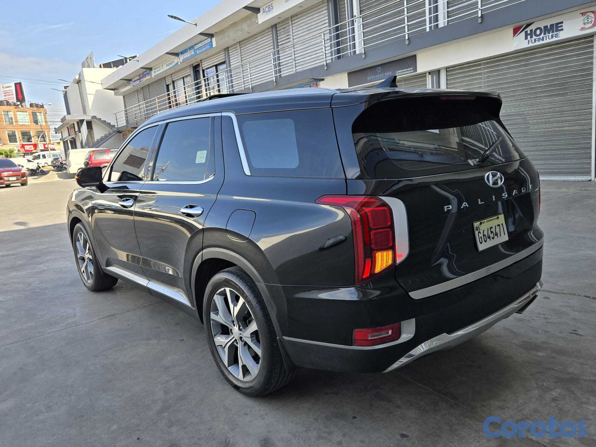 jeepetas y camionetas - HYUNDAI PALISADE 2019 NEGRO GASOLINA 3