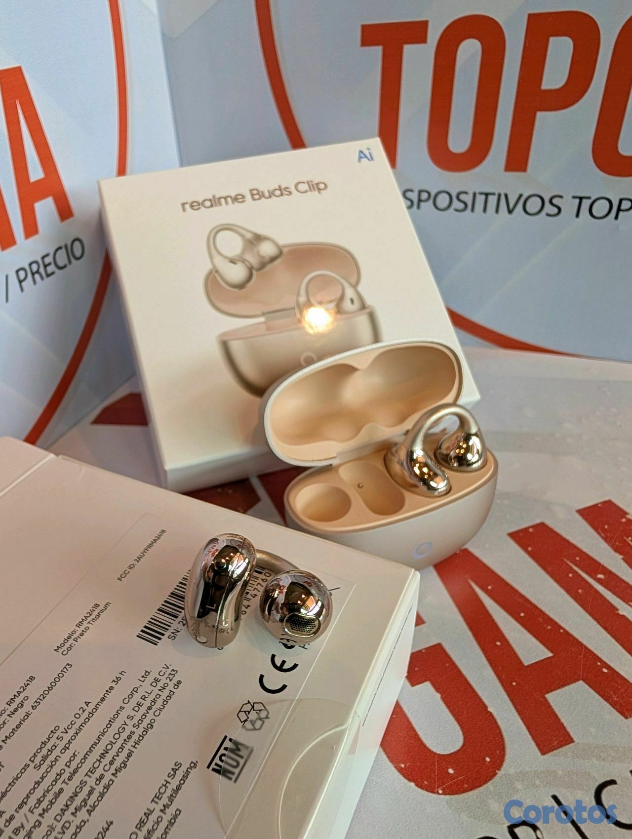 camaras y audio - Realme Buds Clip 8