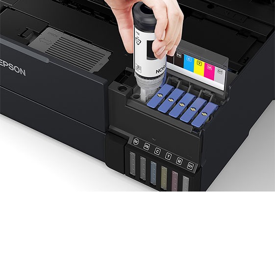 impresoras y scanners - Impresora Multifunción WiFi A3 Epson L8180 100% Fotográfica 5Bandeja Touch Envío 2