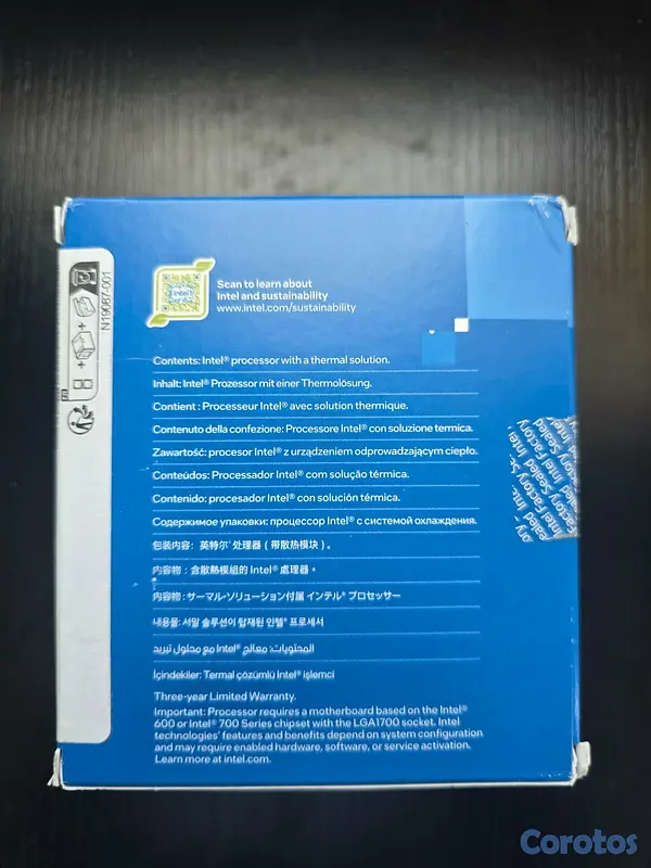 computadoras y laptops - Procesador Intel Core i5-14400F 14ª Generación – N 4