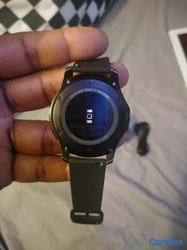 otros electronicos - disponible reloj Samsung Gear s3 original inteligente 2 unidades precio 2,500 7
