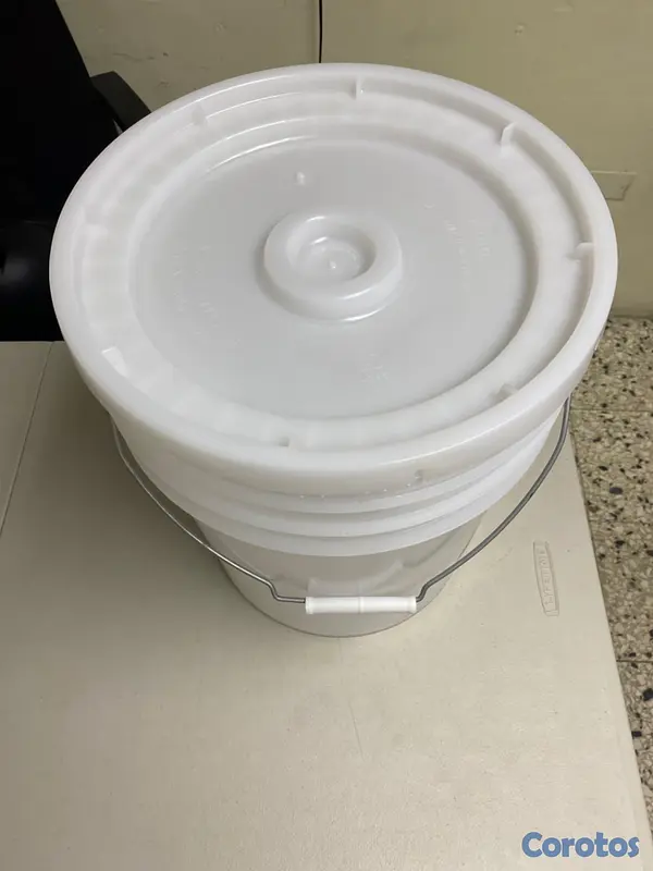 herramientas, jardines y exterior - Cubeta con asa y tapa 4
