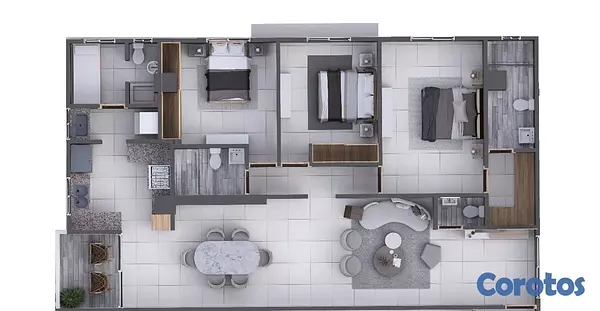 penthouses - penthouse en el Millon con plan de pago  8