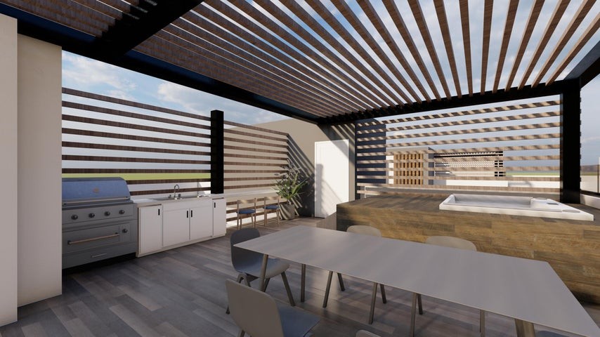 apartamentos - Proyecto en venta Punta Cana #23-1101 dos dormitorios, ascensor, seguridad.
 4