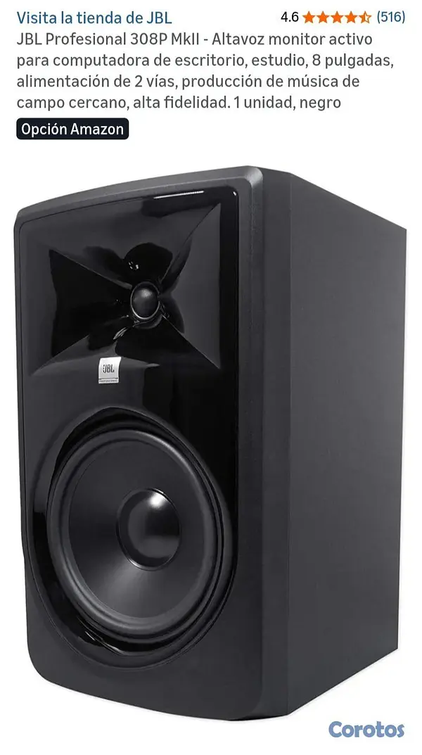 camaras y audio - JBL Profesional 308P MkII  14