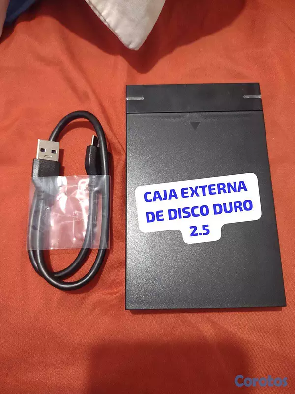 computadoras y laptops - 8 unidad cajas ecloser para disco duro 2.5 externo 2