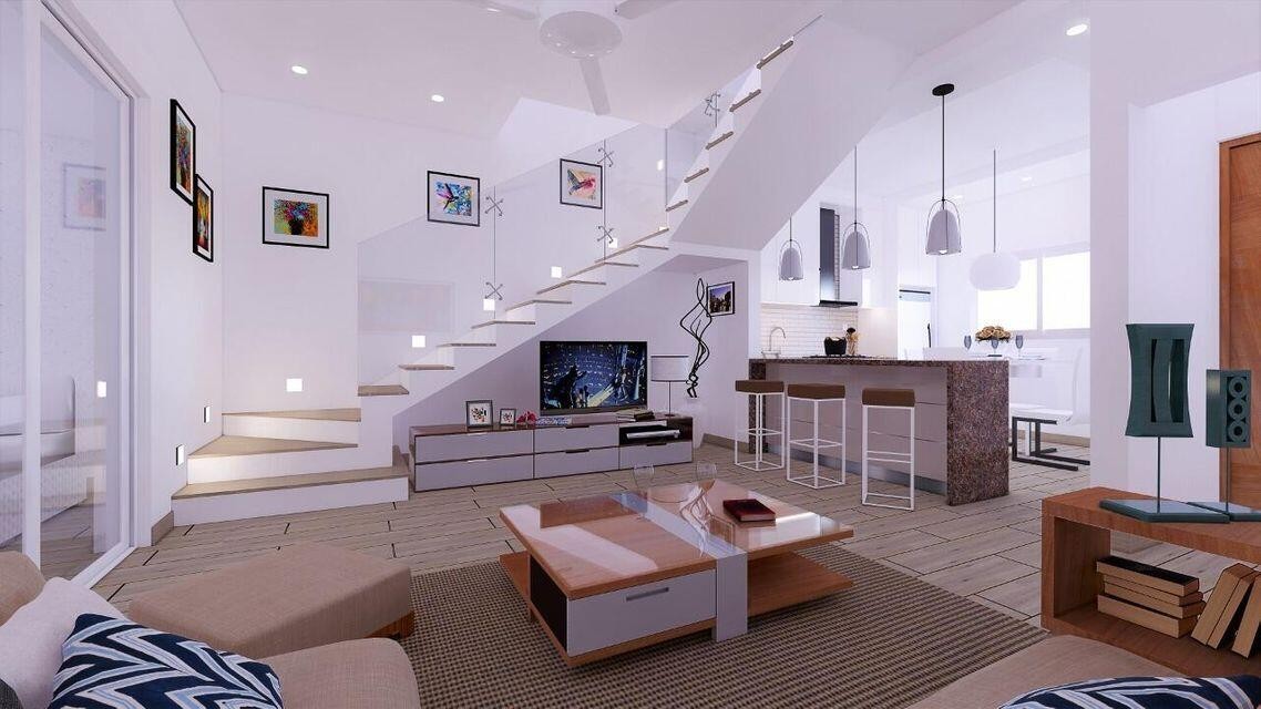 casas vacacionales y villas - Apartamento a estrenar en venta #24-607 con 4 habitaciones, 4 baños, piscina. 1